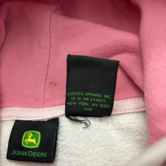 John Deere Pink Hoodie - 18 Month - Picture 4 of 5